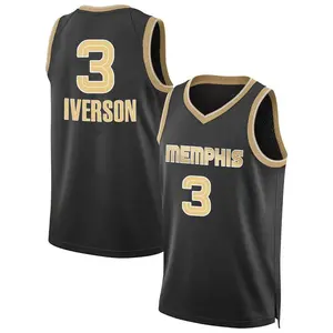Memphis Grizzlies Swingman Black Allen Iverson Select Series Jersey - Youth